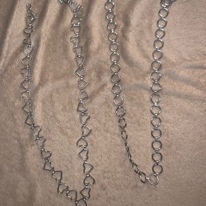 Brand Melville chain belts